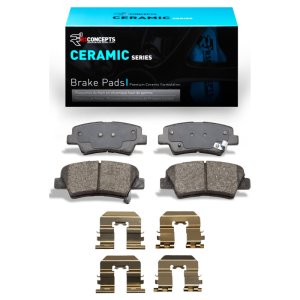 Hyundai Sonata Brake Pads - Rear - R1 Concepts - R1 Ceramic - `07-`13